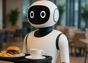 Profitability of the introduction of a robot waiter