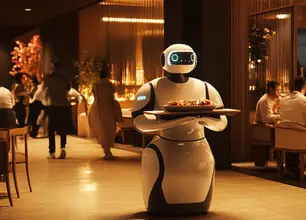 How robot waiters work