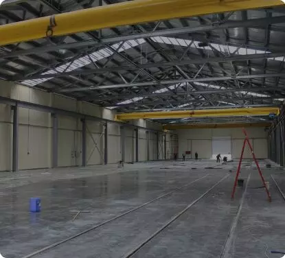 Construction of hangars