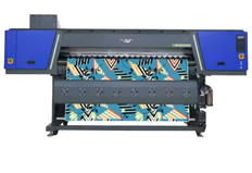 Digital printer with 8 heads for sublimation printing on jersey