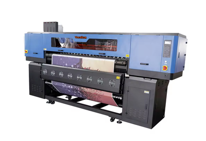 A printer with a device for sublimation printing on fabric A printer with a device for sublimation printing on fabric