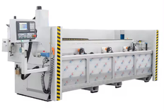 CNC machine for drilling and milling aluminum furniture parts