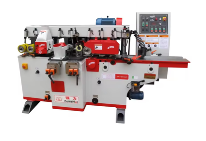 Four-sided planer for furniture production