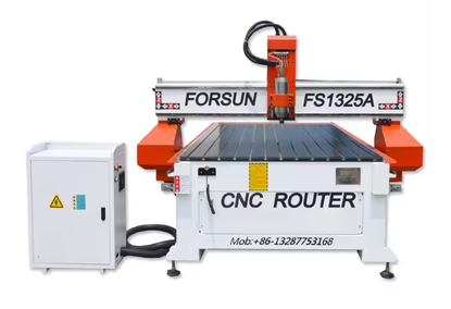 A machine for engraving doors and furniture made of wood