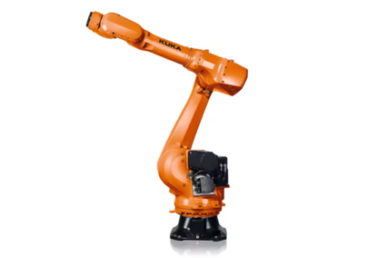 A robotic arm designed for spraying paint and coating
