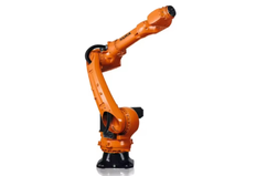 A robotic arm designed for spraying paint and coating