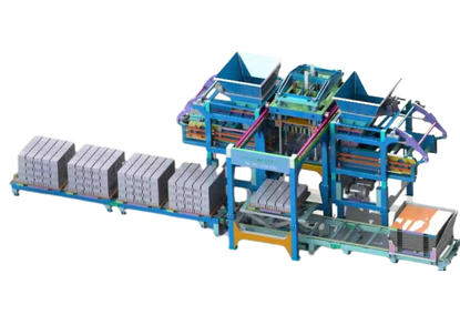 Automatic Block and Brick Production Line