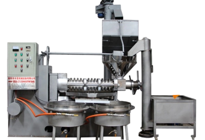 Machine for the production of cooking oils from sunflower, peanuts, flax, coconut Machine for the production of cooking oils from sunflower, peanuts, flax, coconut