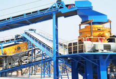 Crushed stone crushing equipment