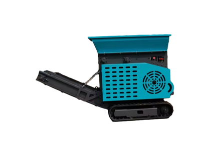 Mobile Jaw Crusher for Stone with Conveyor