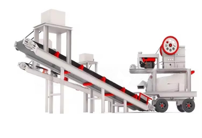 Crushing machine for stone, marble, granite, quartz