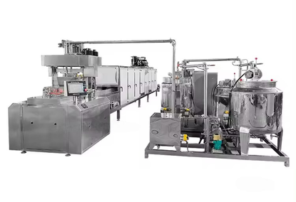 A line for the production of soft candies from a pectin base