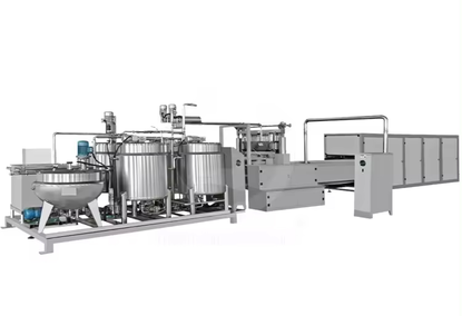 A line for the production of soft candies from a pectin base