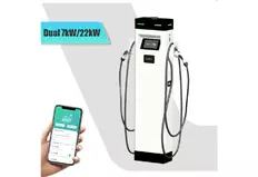 Car charging station with POS terminal up to 22 kW