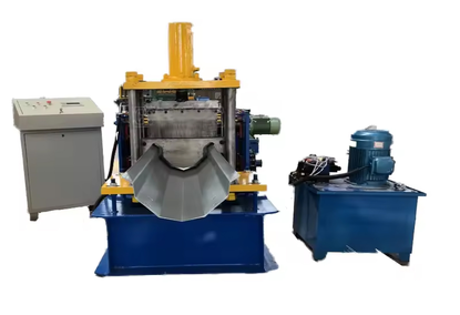 A machine for forming drains and gutters
