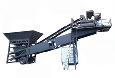 Mobile Concrete Production Plant