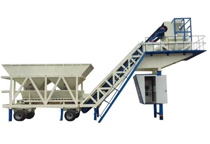 Mobile concrete plant of construction class Mobile concrete plant of construction class
