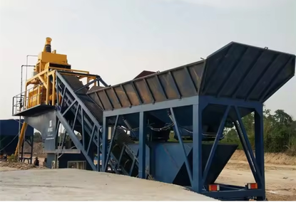 Model Mobile Concrete Plant Model Mobile Concrete Plant