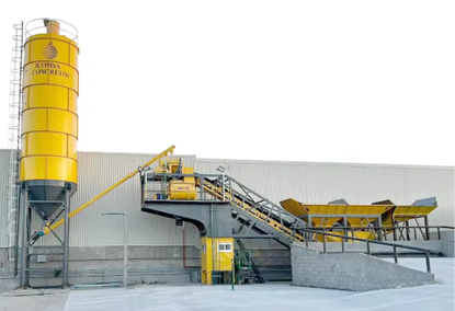 Model Mobile Concrete Plant Model Mobile Concrete Plant