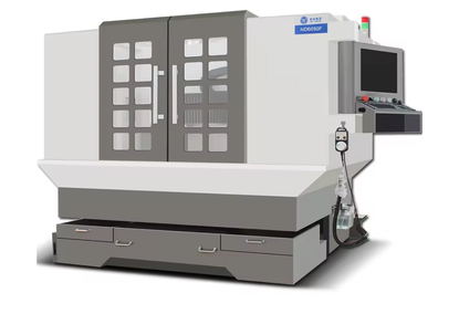 Metal milling machine with automatic tool change