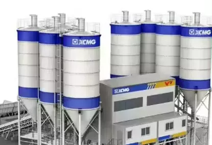 Mobile concrete mixing plant Mobile concrete mixing plant