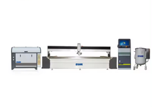 Water Jet Cutting Machine for Marble Granite Ceramics Glass Metal