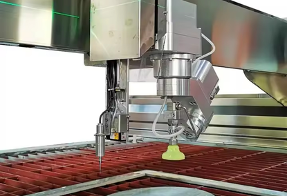 Multifunctional Water Jet Cutter for Metal