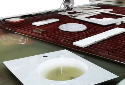 Multifunctional Water Jet Cutter for Metal