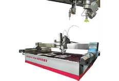 Multifunctional Water Jet Cutter for Metal
