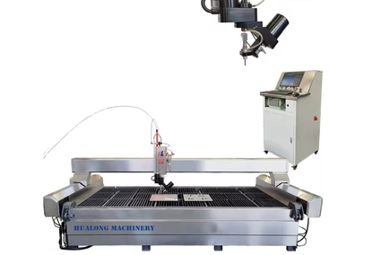 Water jet cutter for waterjet metal cutting