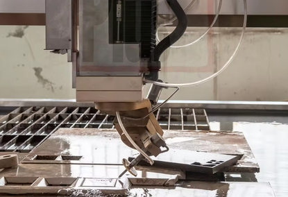 High-quality 5-axis CNC waterjet cutting Machine for Granite, Metal and marble