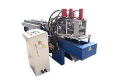 Machine for forming steel frames, roof trusses, plates and nails