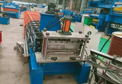 Machine for the production of sheet profiles, latches, nails and roof panels