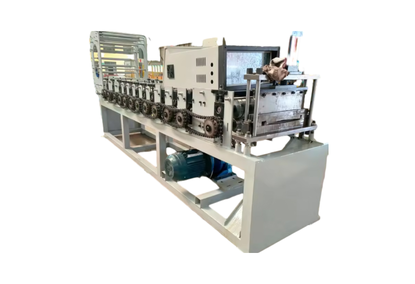 Machine for the production of sheet profiles, latches, nails and roof panels