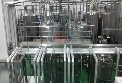 Milk, yogurt, ice cream production line