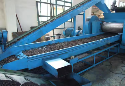 Automatic Adjustable Used Tire Shredding Machine