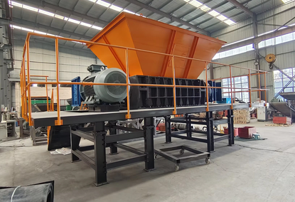 Tire Crushing Machine Tire Crushing Machine