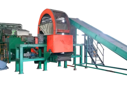 Automatic Tire Shredding Machine