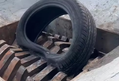 Rubber Tire Shredder