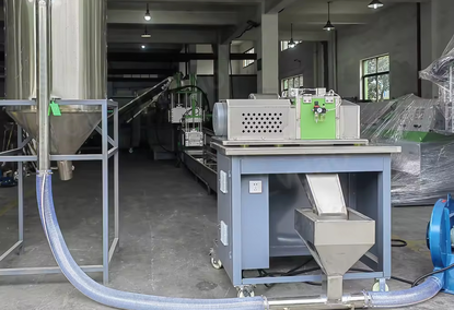 Two-stage Plastic Waste Recycling Machine