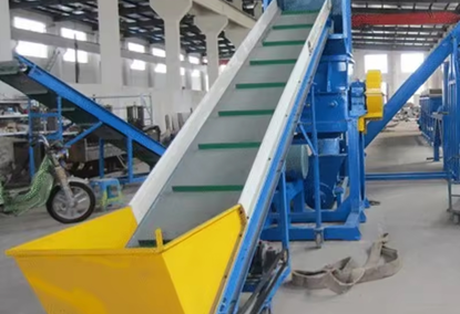 PET Bottle Recycling, Crushing and Washing Machine