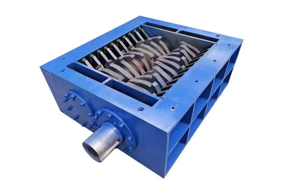 Mini two-shaft shredder for recycling plastic, metal and garbage Mini two-shaft shredder for recycling plastic, metal and garbage