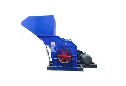 Scrap metal shredding equipment