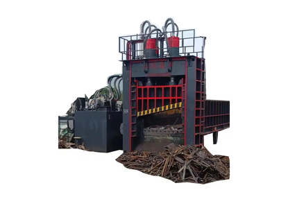 Industrial processing of heavy scrap metal