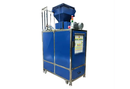 A machine for processing food waste into organic fertilizers