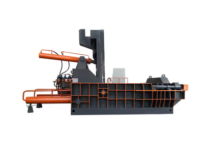 Scrap metal recycling press