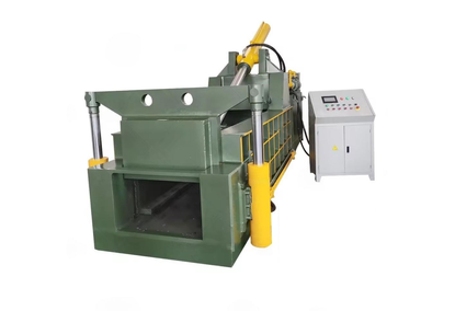 Thick metal briquetting press