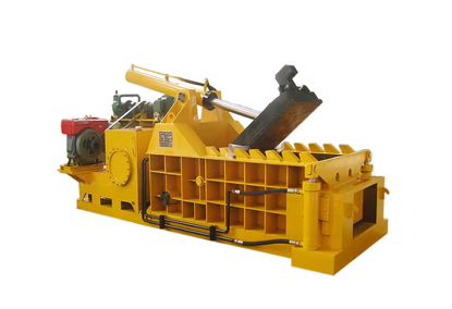 High-strength press compactor for scrap metal