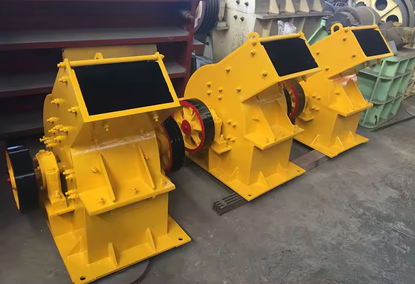 High Quality Glass Crushing Hammer Machine