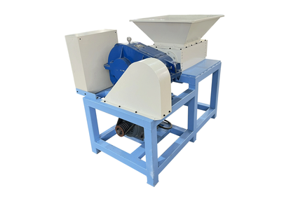 Two-shaft shredder for recycling tires, metal, glass, plastic, wood and paper Two-shaft shredder for recycling tires, metal, glass, plastic, wood and paper